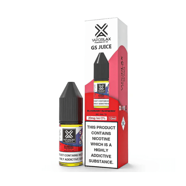 Vaporlax Nic Salts - Blueberry Raspberry