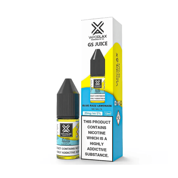 Vaporlax Nic Salts - Blue Razz Lemonade