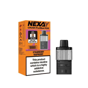 Nexay Crush Pods Strawberry Raspberry