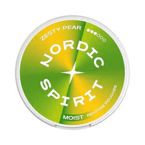 Nordic Spirit Pouches Zesty Pear Strong