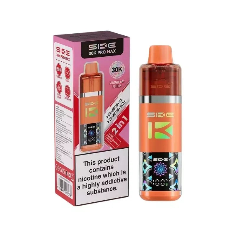 SKE Crystal 30K Pro Max Prefilled Pod Kit  30,000 Puffs  Simply ELiquid