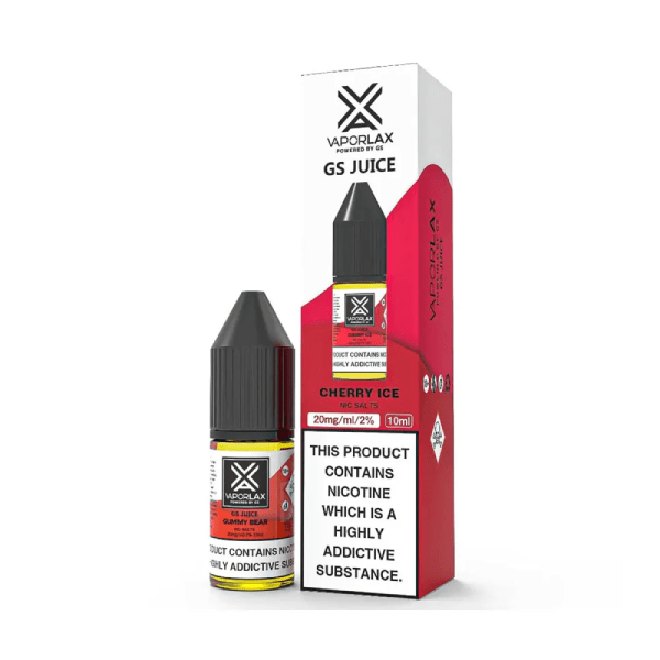 Vaporlax Nic Salts Cherry Ice