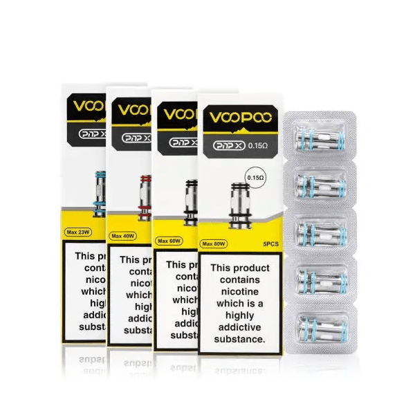 5 x Replacement VOOPOO PNP X COILS