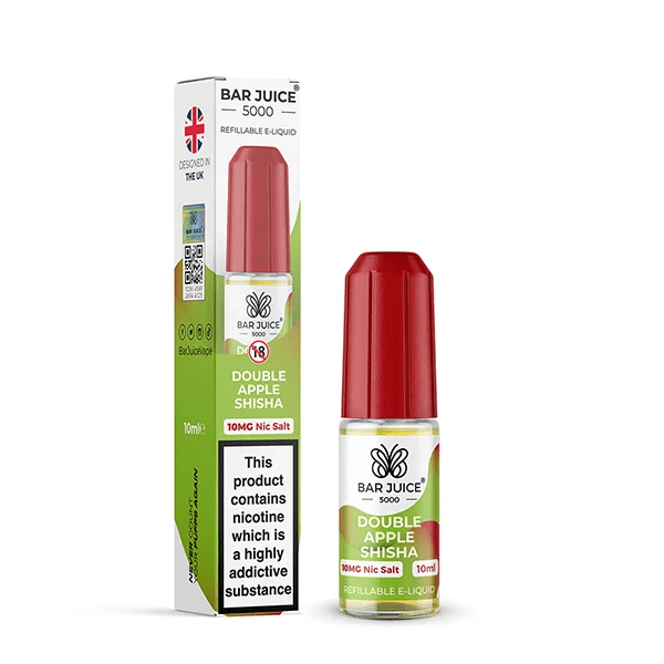 Bar juice 5000 Nic Salts – Double Apple Shisha