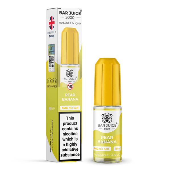Bar juice 5000 Nic Salts – Pear Banana