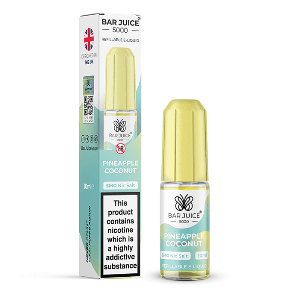 Bar juice 5000 Nic Salts – Pineapple Coconut