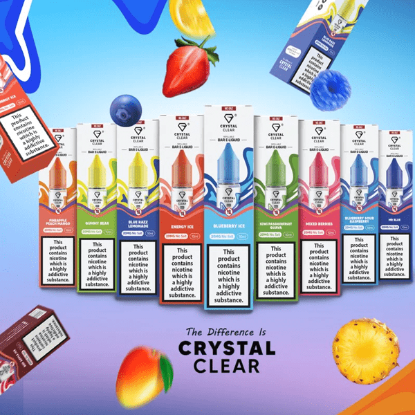Crystal Clear Salts 10ml E liquid