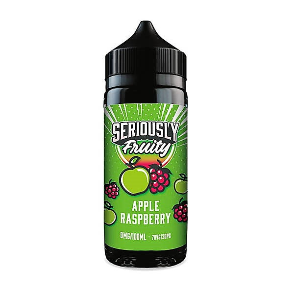 DOOZY VAPE SERIOUSLY FRUITY E LIQUID - APPLE RASPBERRY 100ML 70/30