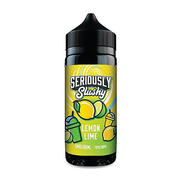 DOOZY VAPE SERIOUSLY SLUSHY E LIQUID - LEMON LIME 100ML 70/30