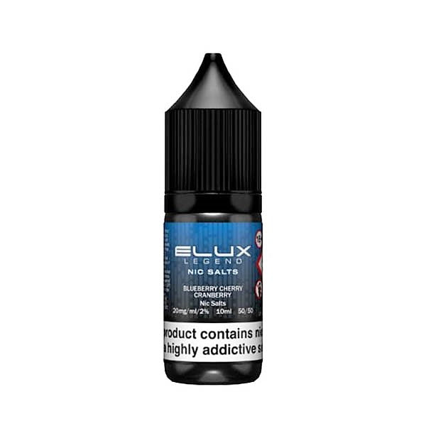 ELUX LEGEND NIC SALTS - BLUEBERRY CHERRY CRANBERRY