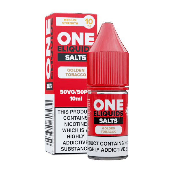 One Eliquids Salts - Golden Tobacco 10ml