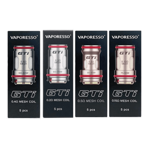 5 x Replacement Vaporesso GTI Mesh Coils