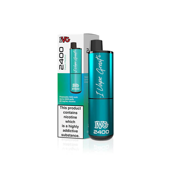 IVG 2400 PREFILLED AND RECHARGEABLE POD KIT