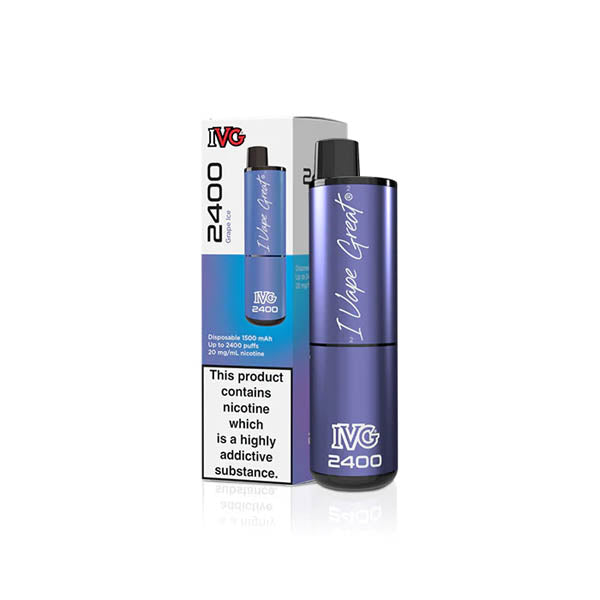 IVG 2400 PREFILLED AND RECHARGEABLE POD KIT