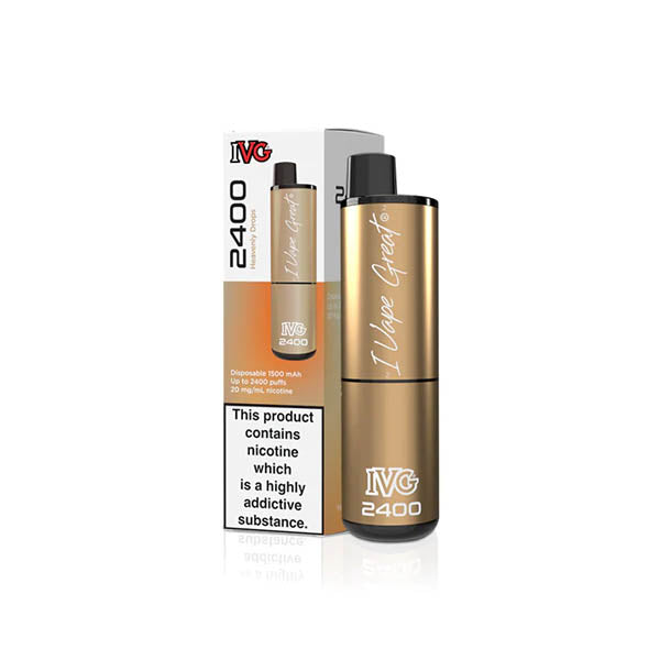 IVG 2400 PREFILLED AND RECHARGEABLE POD KIT
