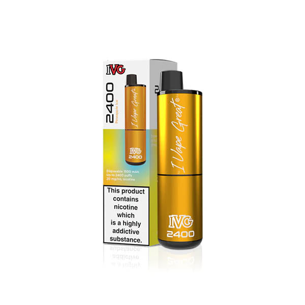 IVG 2400 PREFILLED AND RECHARGEABLE POD KIT