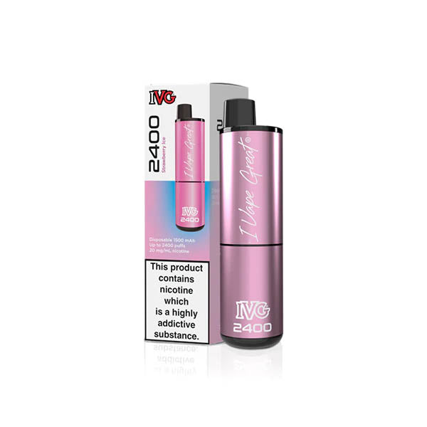 IVG 2400 PREFILLED AND RECHARGEABLE POD KIT