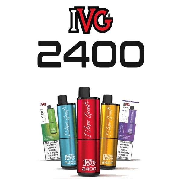 IVG 2400 PREFILLED AND RECHARGEABLE POD KIT