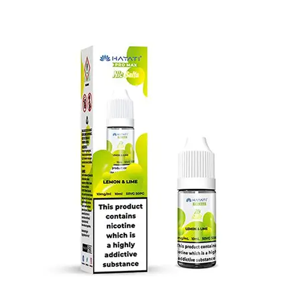 HAYATI PRO MAX NIC SALTS – LEMON AND LIME 10ML