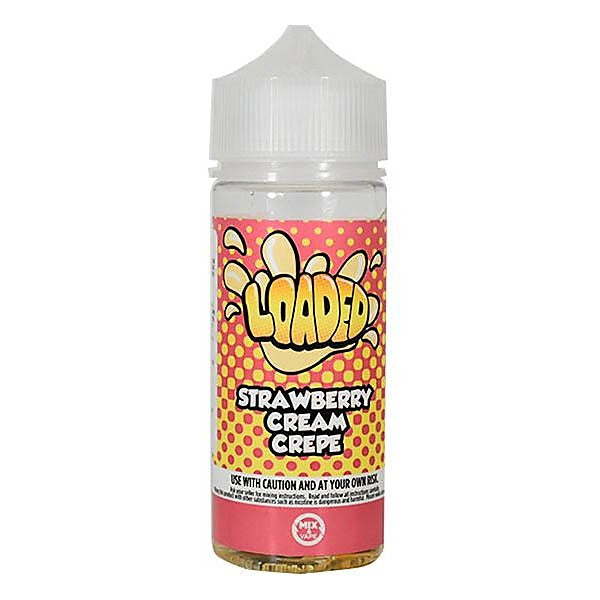 Loaded E Liquid - Strawberry Cream Crepe