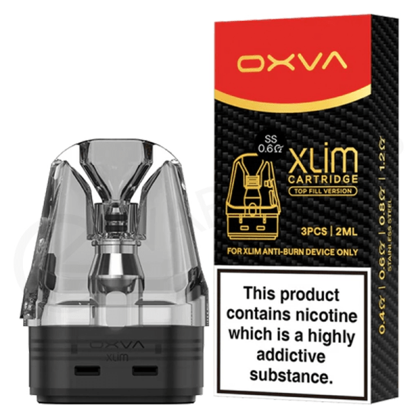 OXVA Xlim SS Replacement Pods – 3 Pack