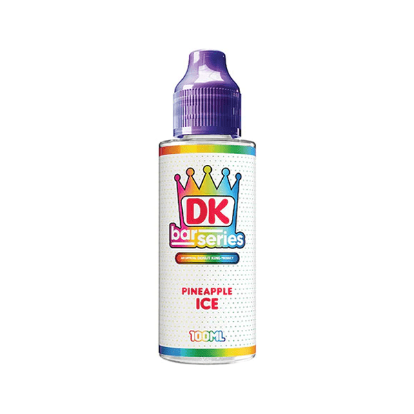 Donut King Bar Series – Pineapple Ice 100ml Shortfill