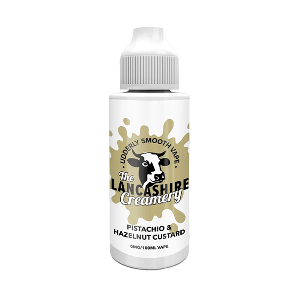 The Lancashire Creamery - Pistachio and hazelnut custard 100ml