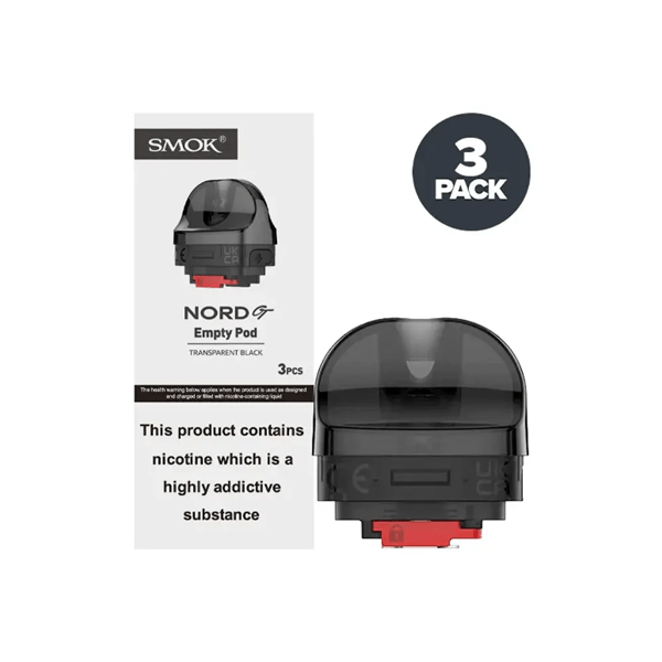 3 x Replacement Smok Nord GT Pods
