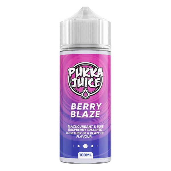 PUKKA JUICE E LIQUID 100ML BERRY BLAZE