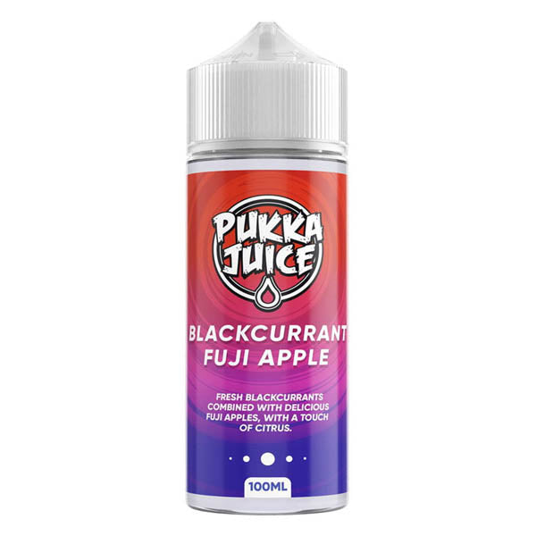 PUKKA JUICE E LIQUID 100ML BLACKCURRANT FUJI APPLE
