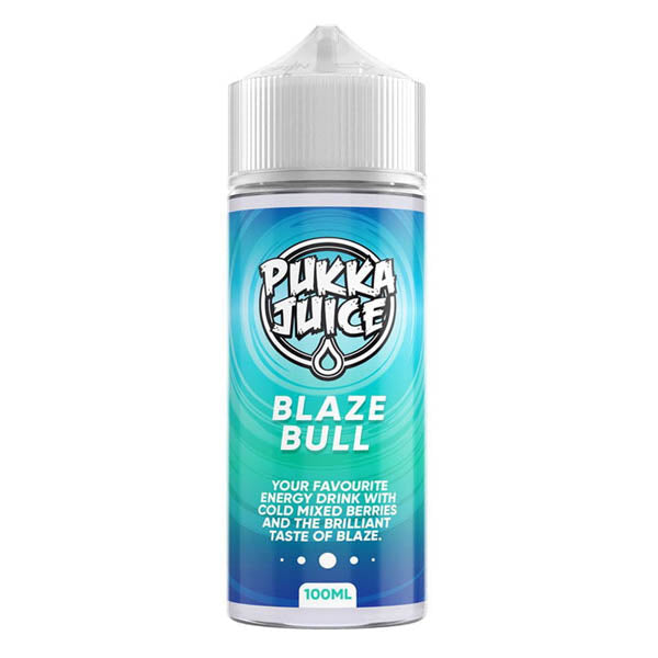 PUKKA JUICE E LIQUID 100ML BLAZE BULL