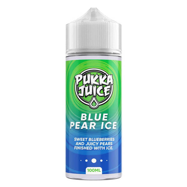 PUKKA JUICE E LIQUID 100ML BLUE PEAR ICE