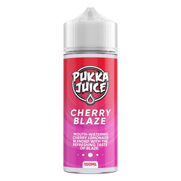 PUKKA JUICE E LIQUID 100ML CHERRY BLAZE