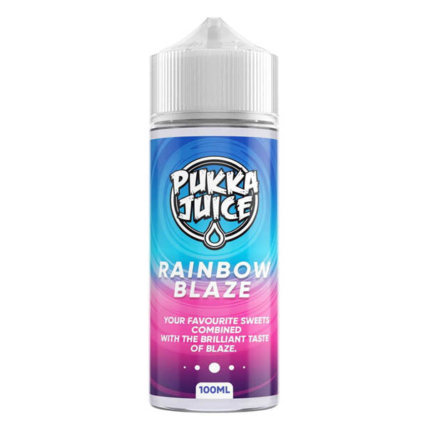 PUKKA JUICE E LIQUID 100ML RAINBOW BLAZE
