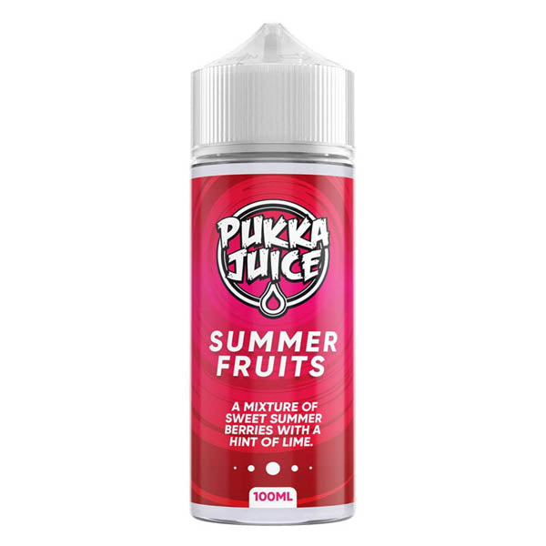 PUKKA JUICE E LIQUID 100ML SUMMER FRUITS
