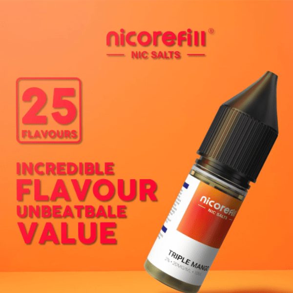 Nicorefill 20MG Nic Salts 10ml