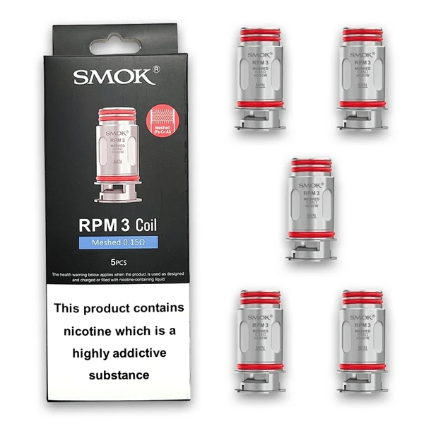 Smok Rpm 3 Pro Kit 5 x Replacement Smok RPM 3 Coils
