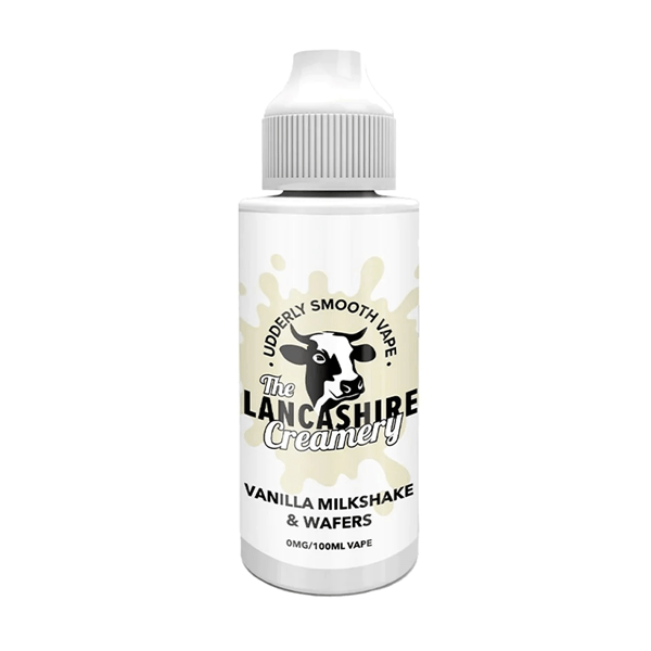 The Lancashire Creamery - Vanilla milkshake and wafers 100ml