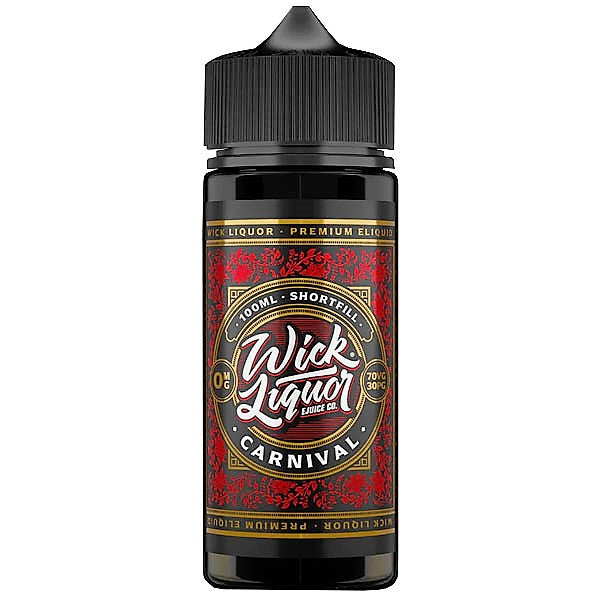Wick Liquor E Liquid - Carnival 100ml