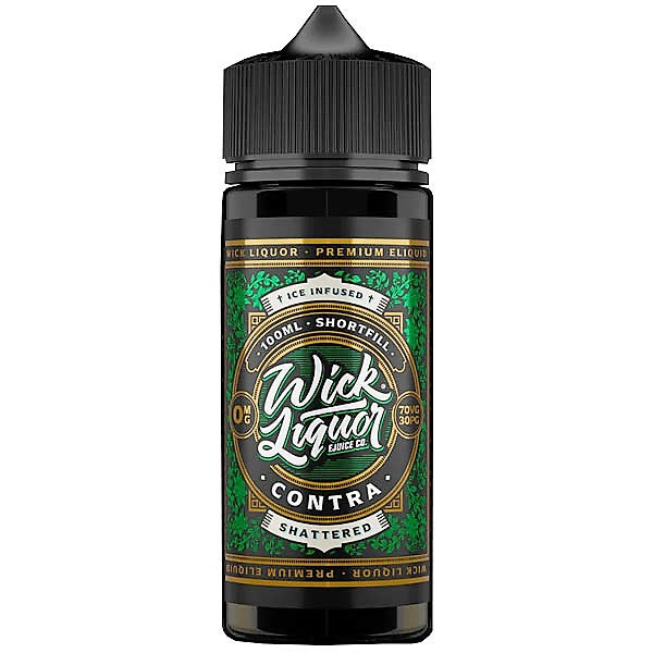 Wick Liquor E Liquid - Contra Shattered 100ml