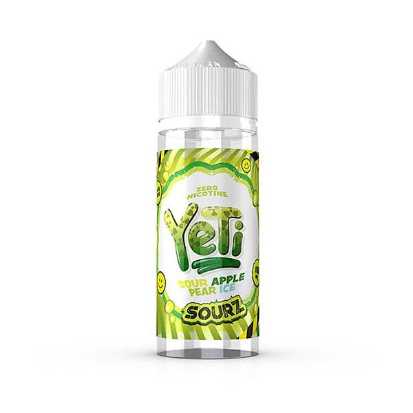 Yeti Sourz E liquid - Sour Apple Pear Ice