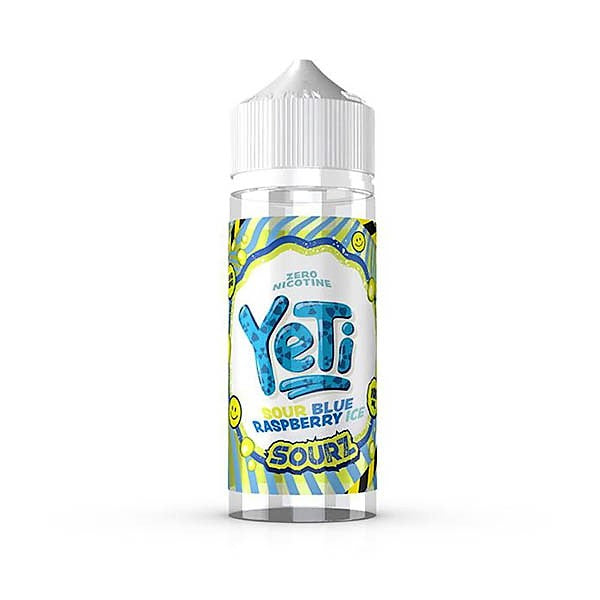 Yeti Sourz E Liquid - Sour Blue Raspberry Ice