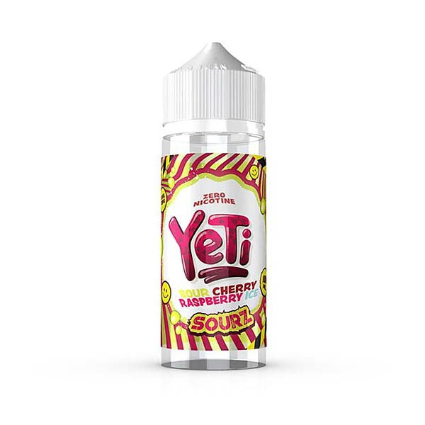 Yeti Sourz E Liquid - Sour Cherry Raspberry Ice
