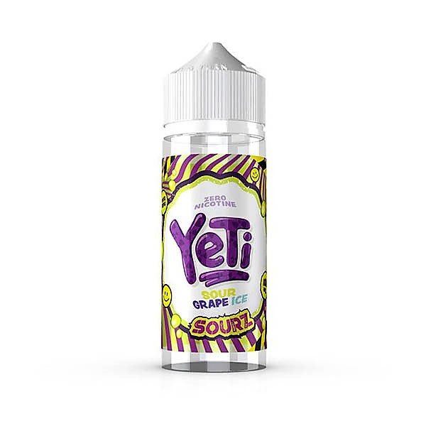 Yeti Sourz E Liquid - Sour Grape Ice