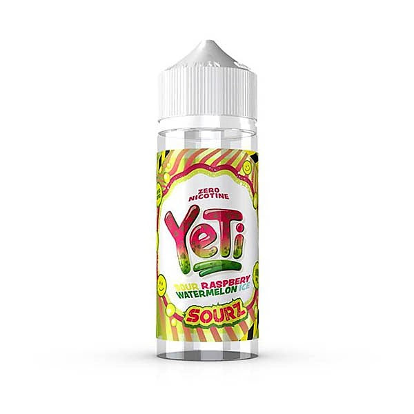 Yeti Sourz E Liquid - Sour Raspberry Watermelon Ice
