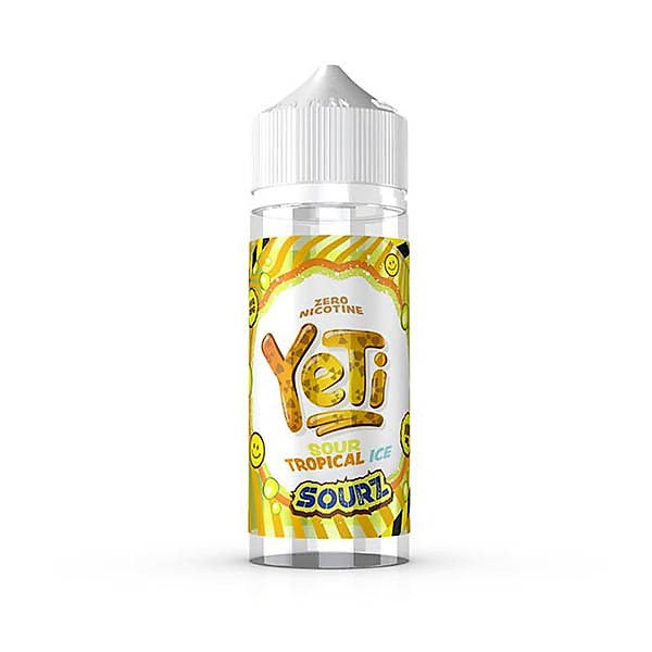 Yeti Sourz E Liquid - Sour Tropical Ice
