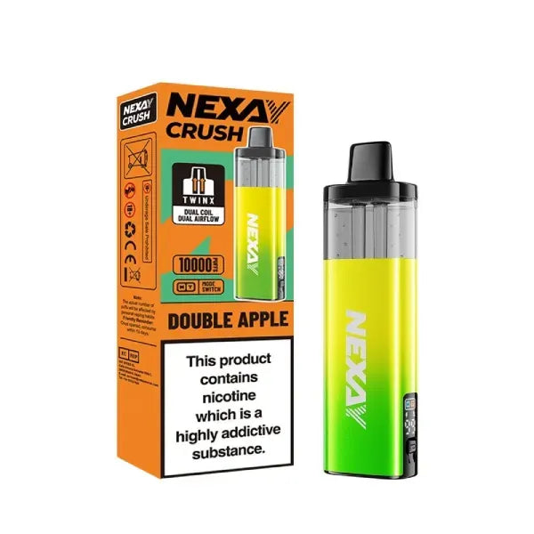 Nexay Crush 10k Puffs Prefilled And Rechargeable Pod Kit