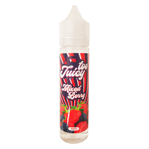 Too Juicy E Liquid - Mixed Berry 50ml Vape Juice - Simply Too Juicy E Liquid - Mixed Berry 50ml Vape Juice - Simply