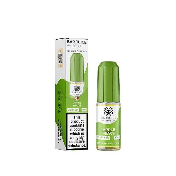 Bar Juice 5000 Nic Salts - Apple Peach