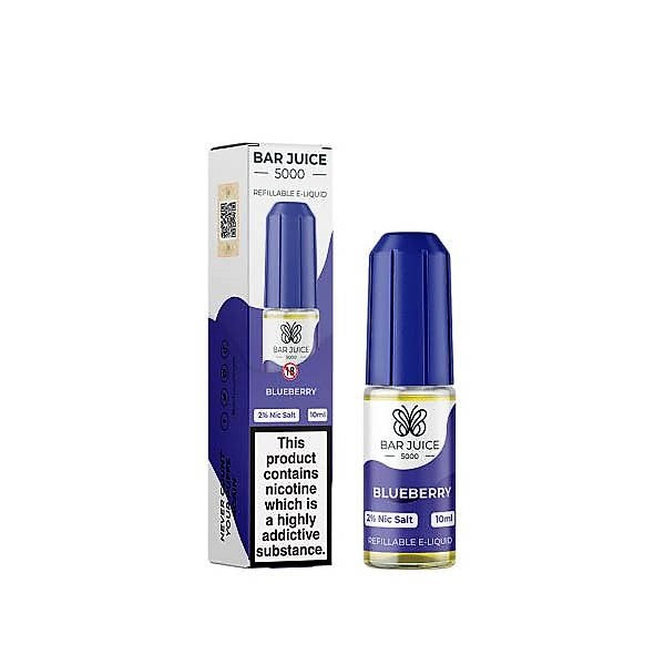 Bar Juice 5000 Nic Salts - Blueberry